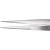 Precision tweezers stainless pointed 120mm